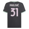 Camiseta AC Milan Pavlovic 31 Tercera 2024-25